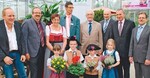 Von links: BGV-Vizepräsident Jürgen Herrmannsdörfer, BGV-Bezirksvorsitzender Elmar Gimperlein, Linda und Wilhelm Rippel, Regierungspräsident Dr. Paul Beinhofer, Landrat Eberhard Nuss, Paul Lehrieder, MdB, Bürgermeister Heribert Endres.