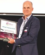 2 Frands Jepsen (re.), Eigentümer des dänischen Topfpflanzen-Unternehmend Knud Jepsen, gewann den Green Entrepreneur of the Year.