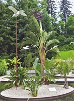 5 Diese Installation nimmt Bezug auf die vielen Reisen der Kaiserin Sisi.