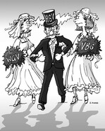 Hochzeit mit zwei Bräuten