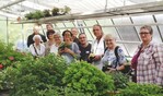 Führung der Fachgruppe Pelargonie durch die Klostergärtnerei in Maria Laach