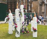 Die Auswirkungen des Brexits werden sich vermutlich erst bis in etwa zwei Jahren richtig zeigen. Hier eine floristische Ausstellung im Juni 2016 an der Westminster Abbey zur Feier des 90. Geburtstags von Queen Elizabeth.