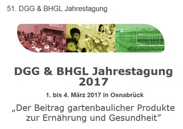 Die 51. DGG & BHGL Jahrestagung findet in Osnabrck statt.