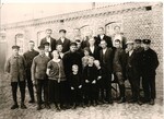 Die Belegschaft um 1922 in Klein Offenseht-Sparrieshoop