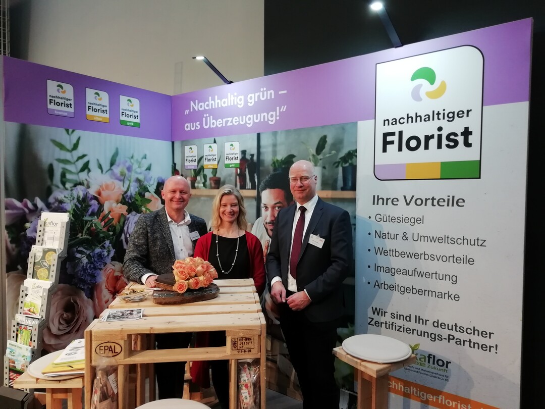 Ekaflor ist auch fr Nichtmitglieder Ansprechpartner fr die Zertifizierung "Nachhaltiger Florist" in Deutschland. 