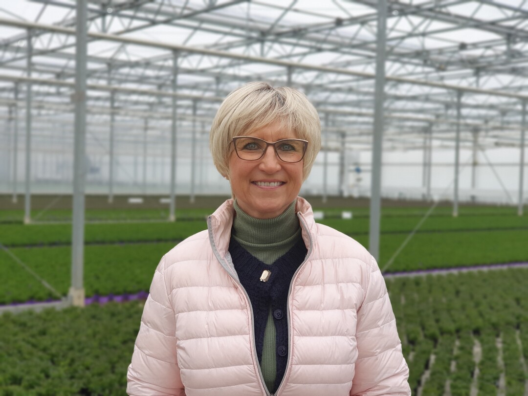 Eva Kähler-Theuerkauf, Präsidentin des Landesverbands Gartenbau NRW, sieht die Gärtner im Land durch das Notfallpaket in den Niederlanden im Wettbewerbsnachteil
