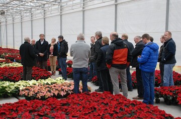 Die Fachgruppe Jungpflanzen zu Besuch bei der Firma Selecta Klemm in Stuttgart