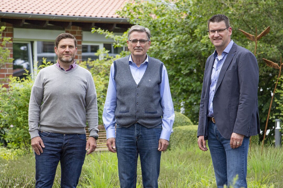 (v.l.n.r.) Christian Loos, Paul Syré, Dietmar Pundt