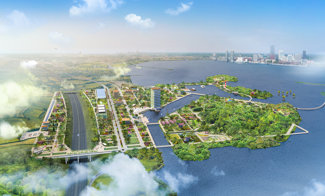 From April 14, 2022, Almere will host the International Horticultural Exhibition Floriade Expo 2022 for six months. During Floriade, the Dutch horticultural sector - in collaboration with national and international participants - will present green solutions that make our cities more fun, livable and sustainable