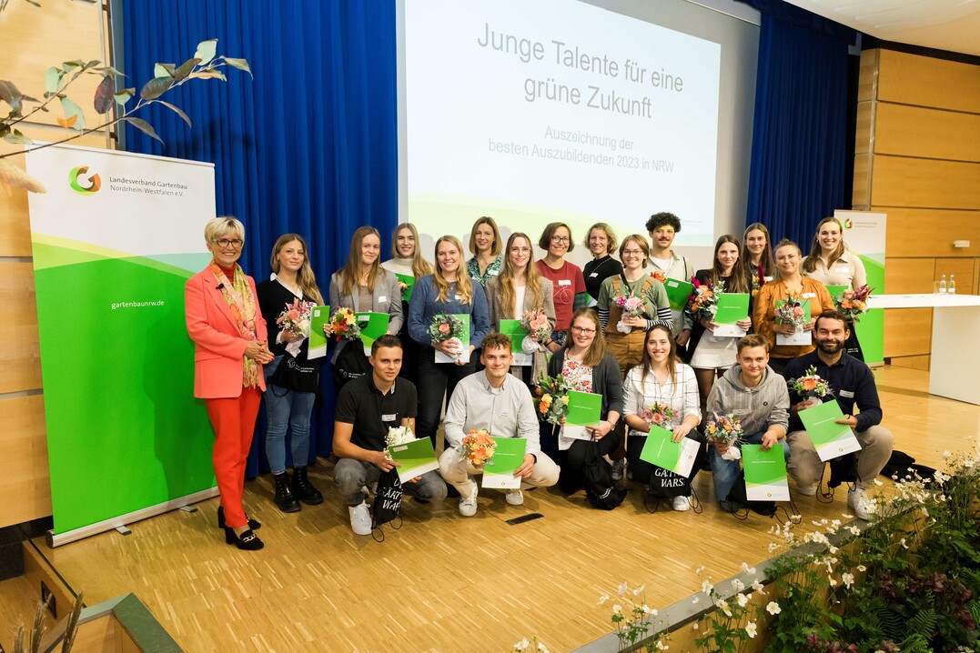 Geehrt wurden die besten Auszubildenden, Meister und Agrarbetriebswirte