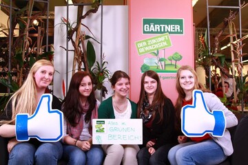 Eine Vielfalt von sympathischen Bildern sind das Ergebnis der IPM Foto-Aktion im Rahmen der Nachwuchswerbekampagne Grtner. Der Zukunft gewachsen. 