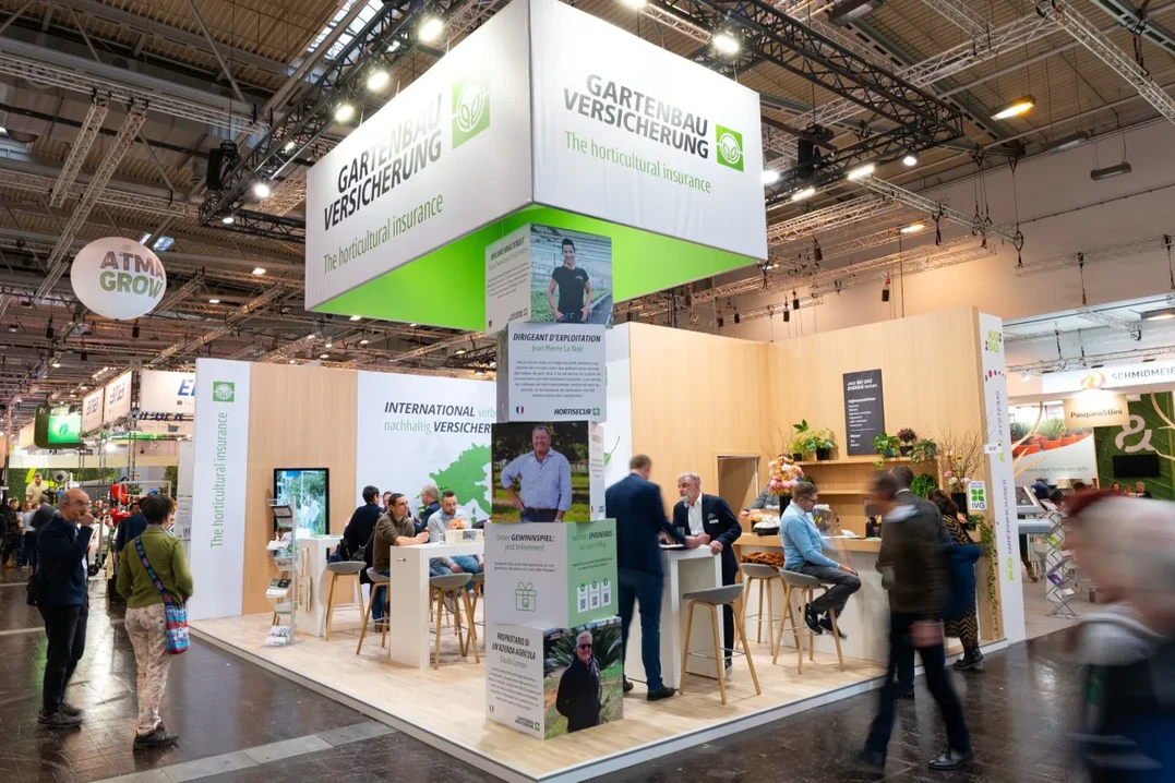 Die Gartenbau-Versicherung befindet sich in Halle 3, Stand 3C37.