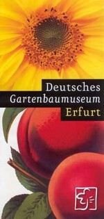 Das Thüringer Umweltministerium unterstützt das „Deutsche Gartenbaumuseum“
in Erfurt mit mehr als einer halben Million Euro für das Jahr 2013