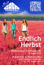 GASA Germany bietet gleich zwei Veranstaltungen zur Herbstsaison.