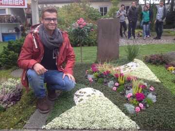 Yannick Schulze ist der neue Deutscher Meister der jungen Friedhofsgrtner