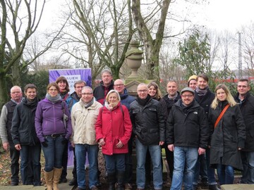 In Bochum tauschten sich die Grabkontrolleure ber ihre wichtige Arbeit aus