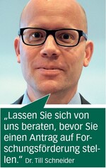 Forschungsgelder nutzen