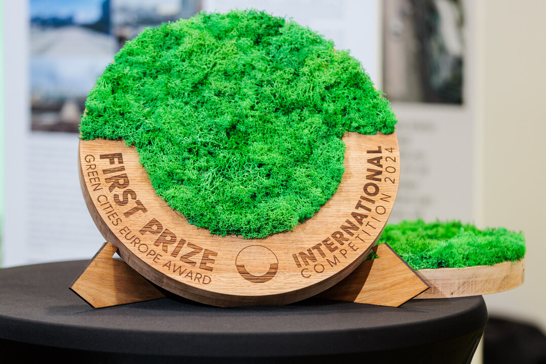 Am heutigen Messedonnerstag wird um 14.30 Uhr der Green Cities Europe Award am Stand 7D29 verliehen.