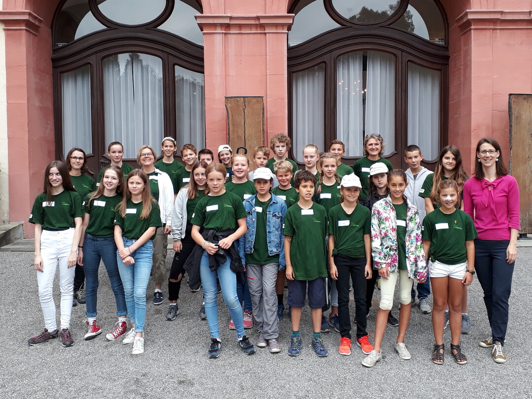 Die Minigärtner schlossen Ende Juli ihre Ausbildung zum "Gartenexperten" ab.