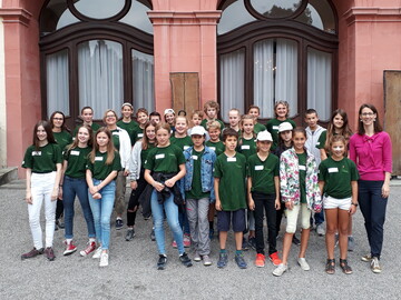 Die Minigrtner schlossen Ende Juli ihre Ausbildung zum "Gartenexperten" ab.