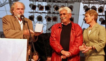 v.l.n.r. Prof. Hubert Mhrle (FGS), Michael Martin und Staatssekretrin Friedlinde Gurr-Hirsch
