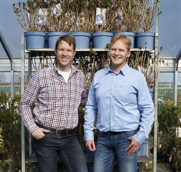 Geschftsfhrer Lars Horstmann (l) und Lars Heese   