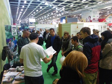 Informationsstand zur grterischen Ausbildung auf der IGW