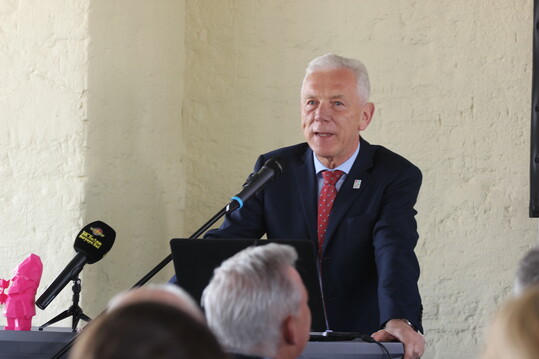 Harry Mergel, Oberbrgermeister Stadt Heilbronn und Vorsitzender des Aufsichtsrats Bundesgartenschau Heilbronn 2019