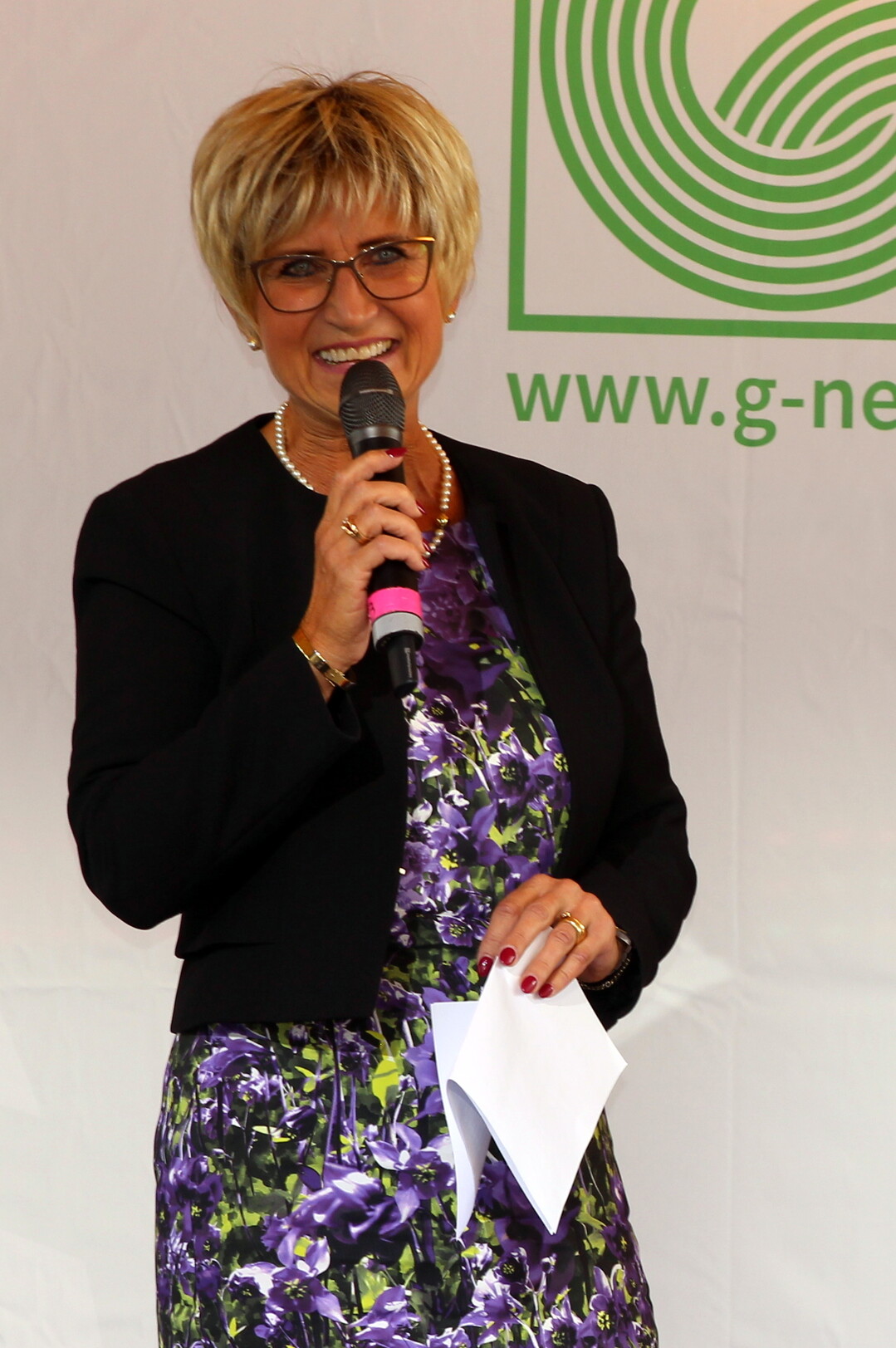   
Eva Khler-Theuerkauf wurde am 4. Dezember 2020 zur  ZVG-Vizeprsidenting gewhlt (Bild: Deutscher Gartenbautag 2019 auf der BUGA Heilbronn)