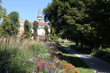 Landesgartenschauen und Gartenschauen finden in Baden-Wrttemberg im Wechsel statt (hier LGS hringen 2016).