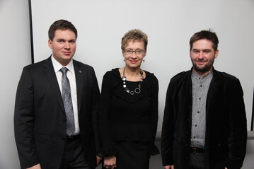 Unsere Experten und Referenten: Bronisław Szmit (Gartenbau Szmit, Ciechanw/Polen), 
Alicja Cecot (Krakau, Polen) und Mateusz Milczyński
(Garten Center Dankowice/Polen).