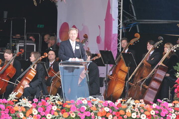 Am 15. April 2011 erffnete Bundesprsident Christian Wulff die BUGA Koblenz 2011.