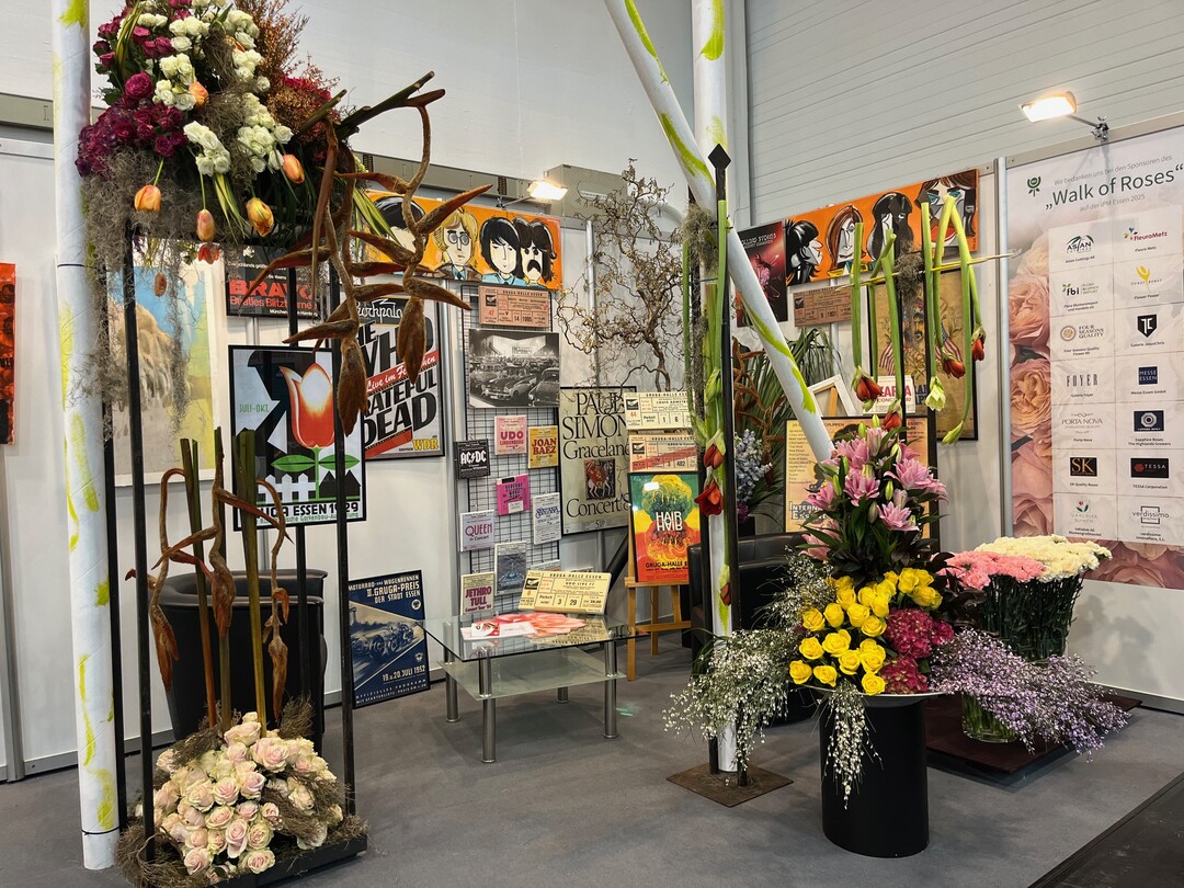The homage to the most important product in the wholesale flower trade offers plenty of inspiration for the point of sale.