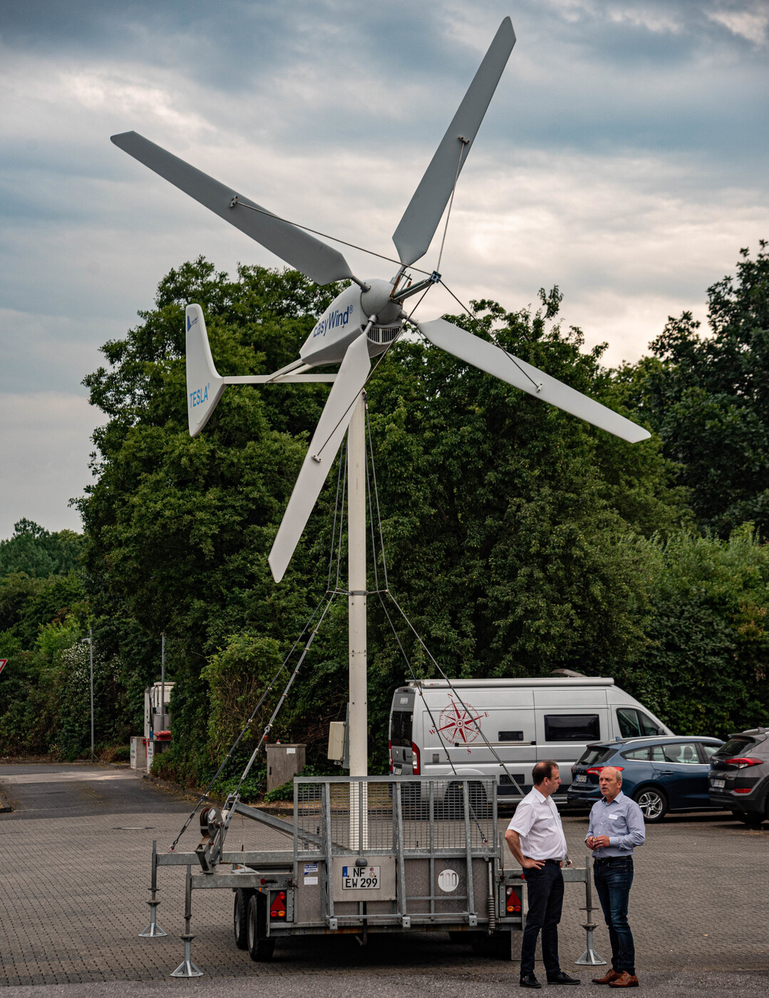Auch Lsungen zur Windenergie wurden auf dem Innovationstag vorgestellt.