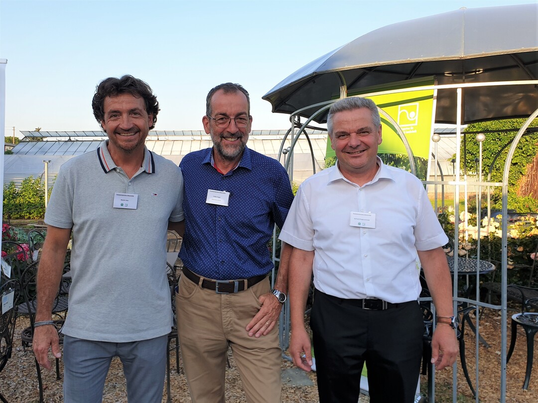 Martin Joos, Volker Kugel, Gerhard Hugenschmidt