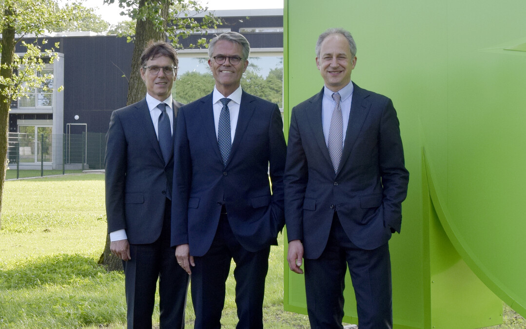 (v.l.) Bernd Wehming, Norbert Siebels, Moritz Böcking