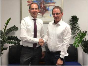  M. Ostheimer (links), W. Krss