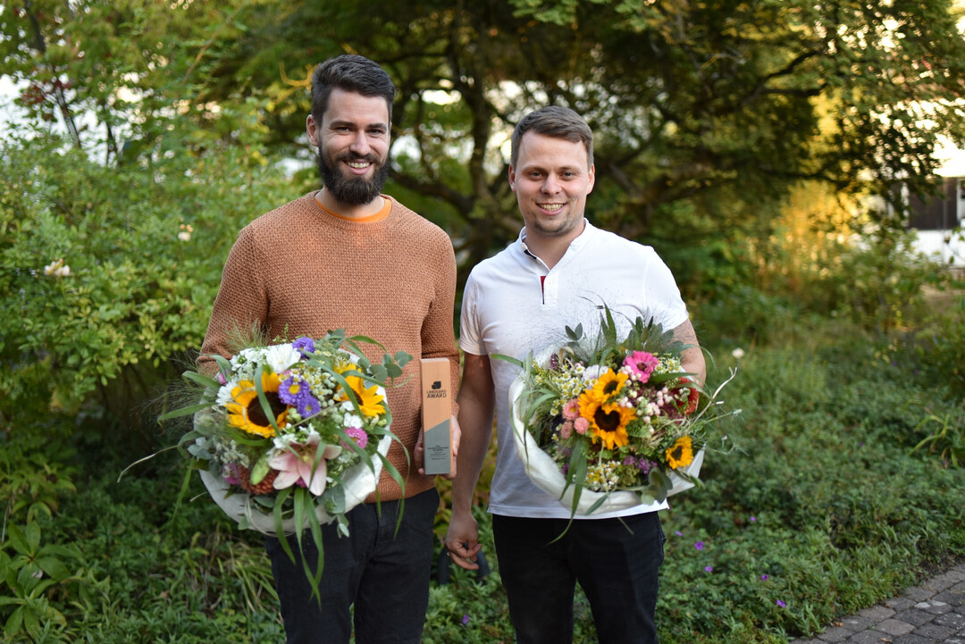 Landgard-Award 2022: Lukas und Philipp Weilbrenner: Der Nachwuchspreis wrdigt, wo es gelungen ist, die Nachfolge in einem bestehenden Betrieb erfolgreich sicherzustellen.