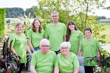 Landgard ist gemeinsam mit zahlreichen Mitgliedsbetrieben auf der IPM 2023 vertreten. Hier die Familie Born aus Straelen-Boekholt.