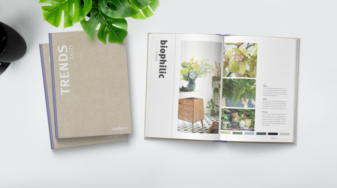 On 156 pages, the lavishly designed trade book shows the influences that will shape the world of flowers and plants in the coming season.<br>