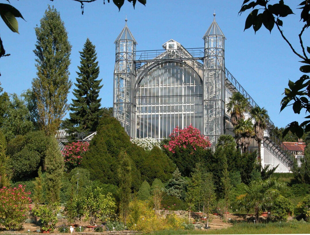 Das Mittelmeergewächshaus im Botanischen Garten Berlin