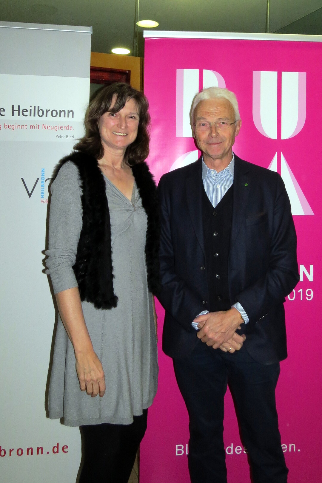 Was kommt danach? Friedhof 4.0? - Birgit Ehlers-Ascherfeld, Vorsitzende des BdF und Hartmut Weimann, ZVG-Vizeprsident beim BUGA-Caf.