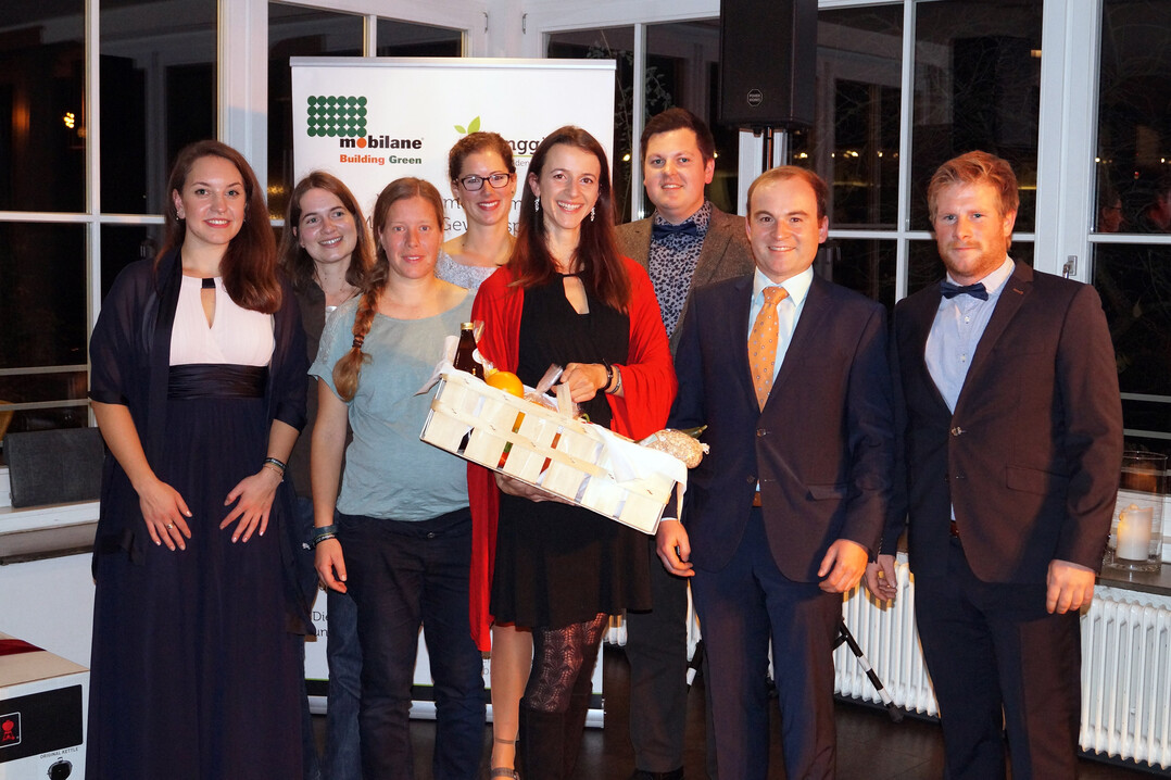 Die Organisatoren aus Baden-Wrttemberg und der Bundesvorstand auf dem Gala-Abend. V.l.n.r. Kathy Deilen, Babara Benz, Petra Mller, Raphaela Gerlach, Biljana Dokic, Christian Wening, Max Mller und Florian Kaiser.