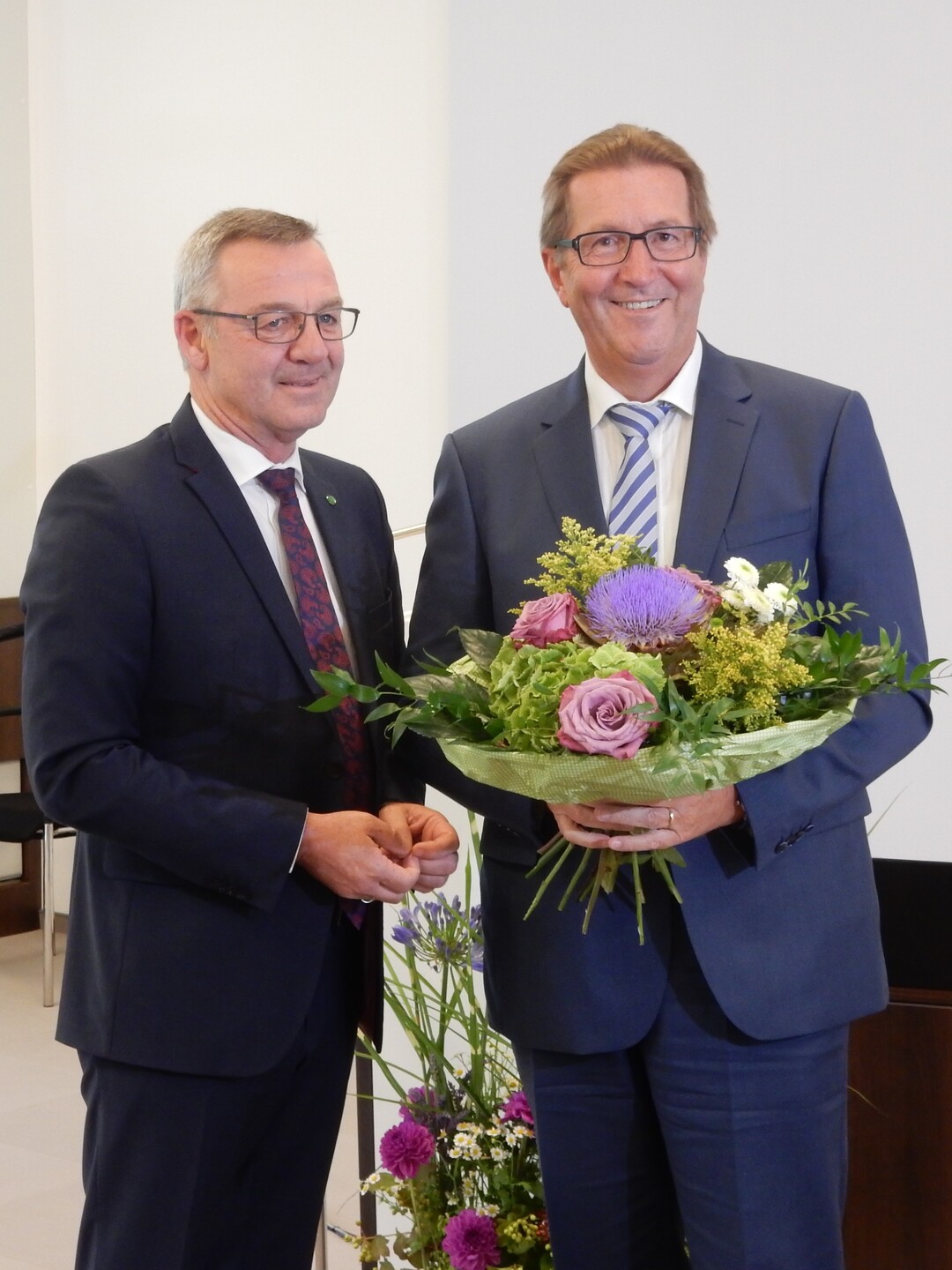  ZVG-Prsident Mertz und BMEL Staatssekretr Kloos betonen die Bedeutung der Bildungssttte, nicht zuletzt als Ort der Begegnung fr den Berufsstand.