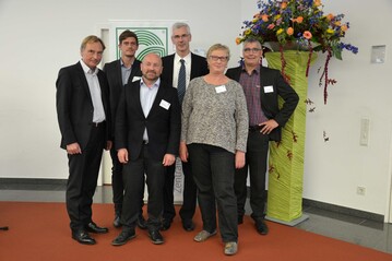 Von links: R. Nagel, P. Snger, M. Venne, C. Killgus, G. Zemp, B. Busse. 