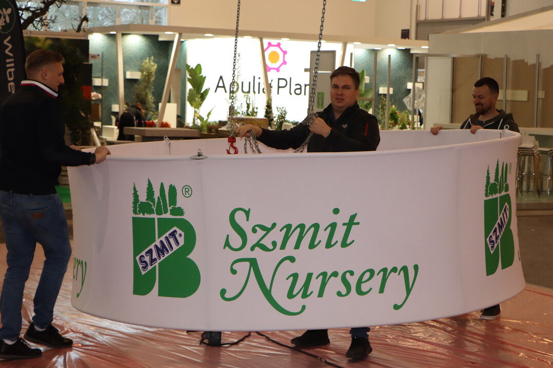 In Hall 6, numerous Polish nurseries will present themselves at a joint stand.