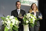 Holger Hoffmann und Daniela Kiewning sind die Preisträger des diesjährigen Landgard Grow Award.