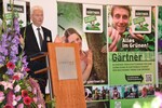 ZVG-Vizepräsident Hartmut Weimann begrüßt die Teilnehmer des Deutschen Gartenbautages 2013 zum Thema „Gärtner – der Zukunft gewachsen“