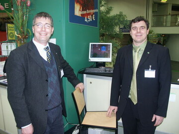 Heiner Esser (rechts) und Christoph Killgus