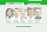 So sieht die Startseite der neuen Website von Landgard aus.